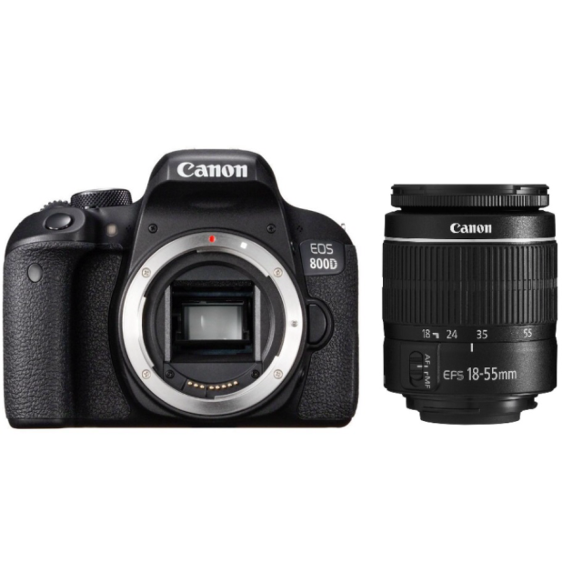 Canon EOS 800D + EF-S 18-55 DC III